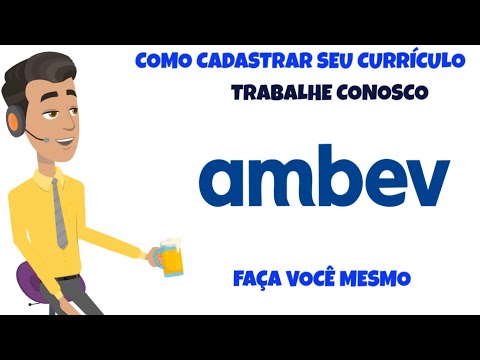 Como enviar um e-mail para o Trabalhe Conosco da Ambev?