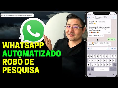 Como enviar uma pesquisa de satisfação pelo WhatsApp?