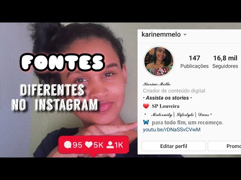 Como escolher a melhor fonte para a bio do Instagram?