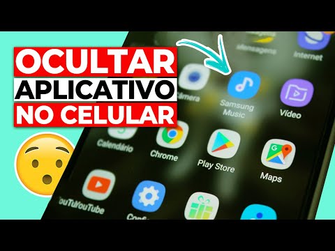 Como esconder aplicativo no celular?