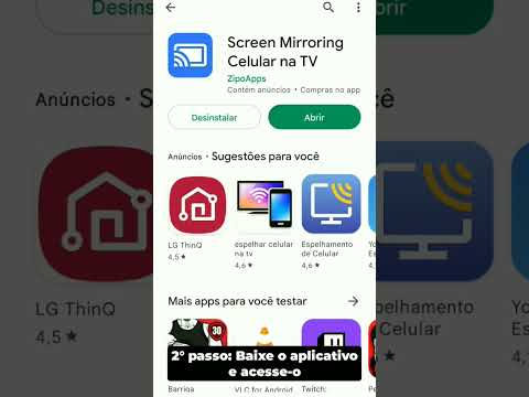 Como espelhar meu celular na TV Samsung?