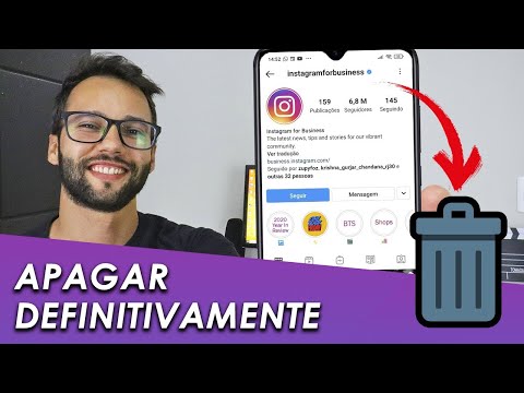 Como excluir a conta do Instagram?