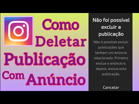 Como excluir um anúncio do Instagram?