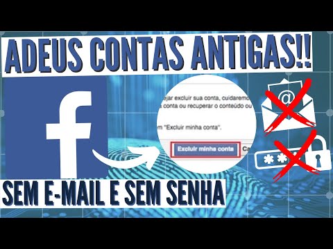 Como excluir um Facebook antigo sem saber a senha e o email pelo celular?