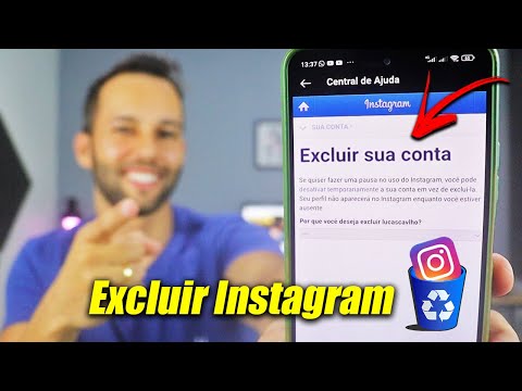 Como excluir um Instagram de forma definitiva?