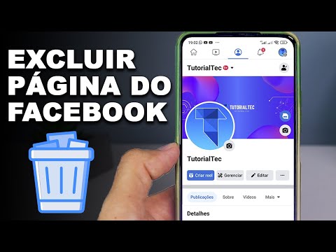 Como excluir uma página do Facebook?