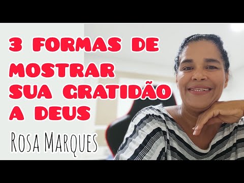 Como expressar uma palavra de agradecimento a Deus?