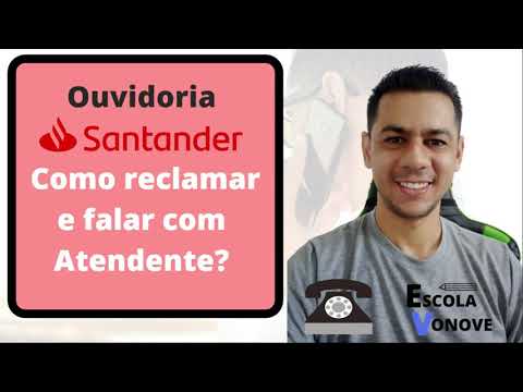 Como falar com um atendente do Santander?