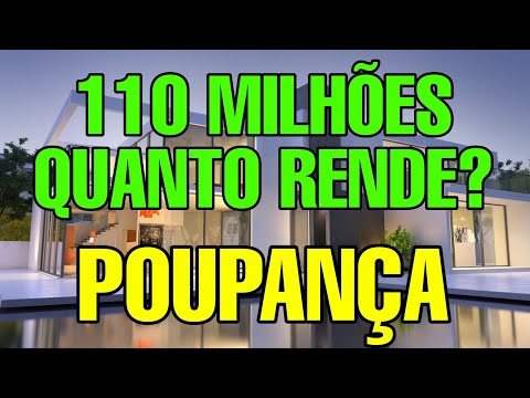 Como fazer 100 milhões na poupança?