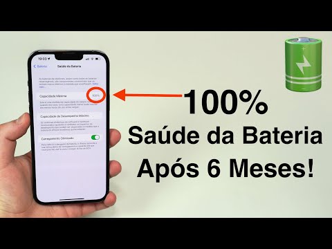 Como fazer a saúde do iPhone voltar a 100%?