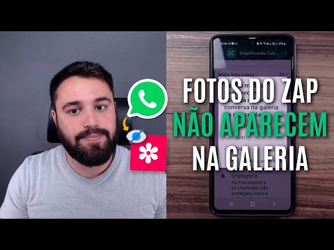 Como fazer as fotos do WhatsApp aparecerem na galeria?