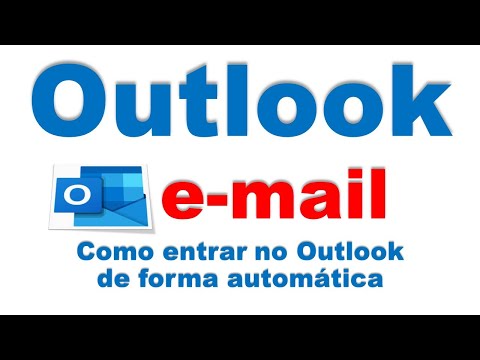 Como fazer login no email do Outlook?