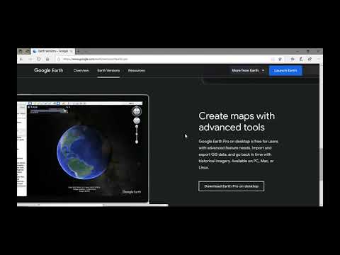 Como fazer o download do Google Earth Pro?