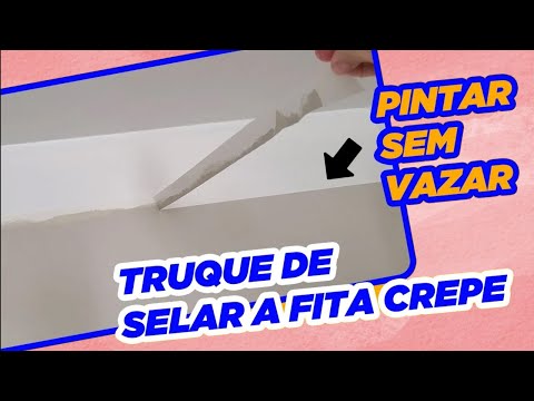 Como fazer pintura de parede com fita?