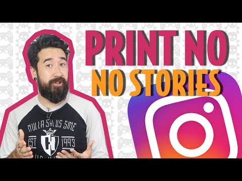 Como fazer print de story do Instagram?