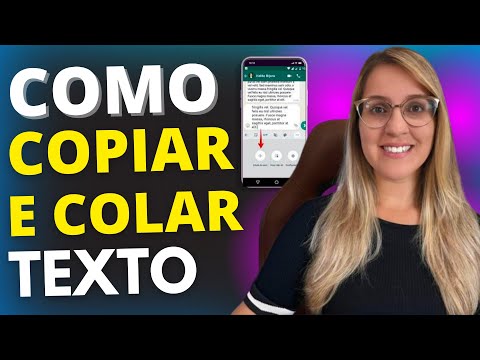 Como fazer texto para copiar e colar no WhatsApp?