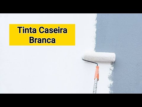 Como Fazer Tinta Branca em Casa?