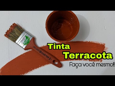 Como fazer tinta marrom em casa?