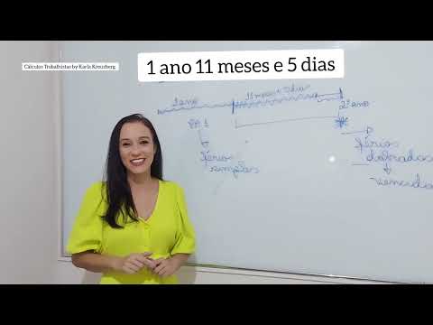 Como fazer um acerto de um ano de trabalho?