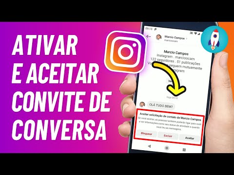 Como fazer um convite para conversar no Instagram?