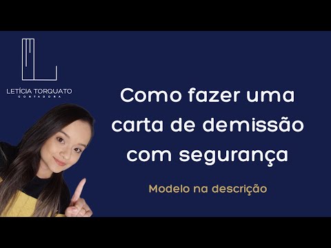 Como fazer um pedido de demissão pelo funcionário?