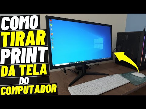 Como fazer um print da tela do PC?