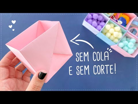 Como fazer uma caixinha de papel?