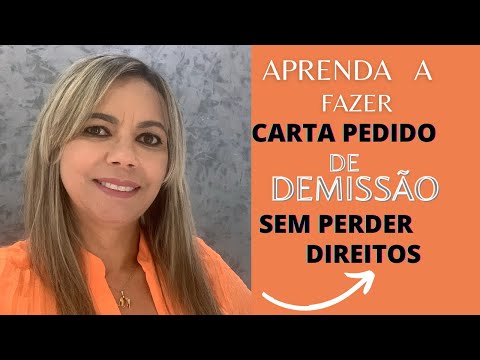 Como Fazer uma Carta de Demissão à Mão?