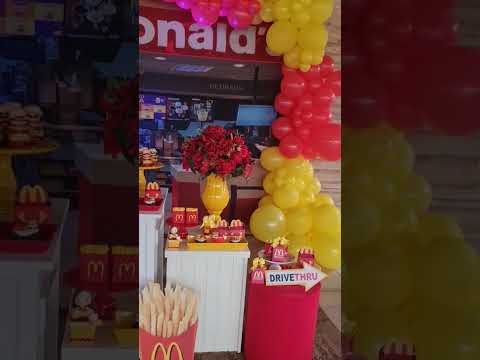 Como fazer uma festa de aniversário no McDonalds?