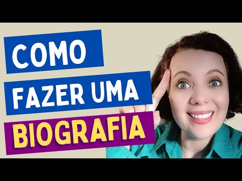 Como fazer uma mini biografia?