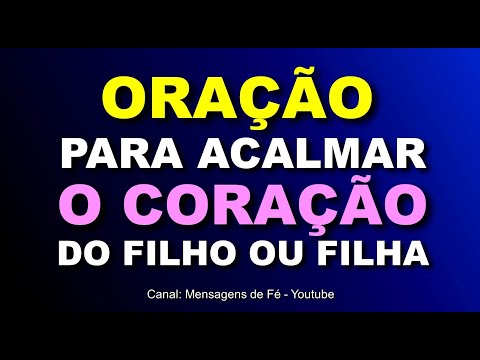 Como fazer uma oração para o anjo da guarda do filho acalmar?