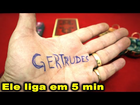 Como fazer uma simpatia para que a pessoa te procure em 5 minutos?