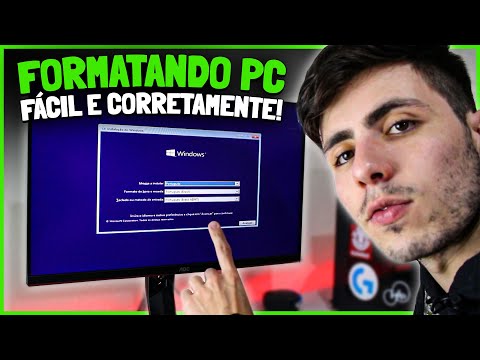 Como formatar o notebook corretamente?