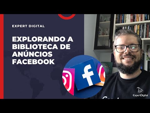 Como funciona a biblioteca de anúncios do Facebook?