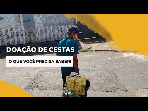 Como funciona a doação de cesta básica?