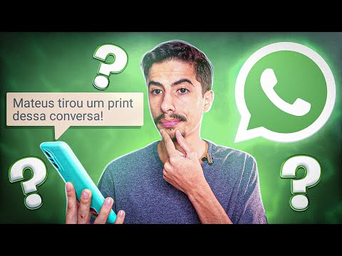 Como funciona a notificação de print no WhatsApp?