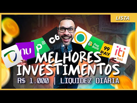 Como funciona a rentabilidade de 100% do CDI em um investimento de 1000 reais?