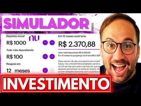 Como funciona o simulador de investimento do Nubank?