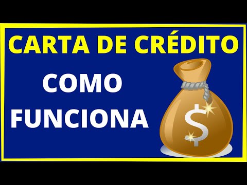 Como funciona uma carta de crédito?