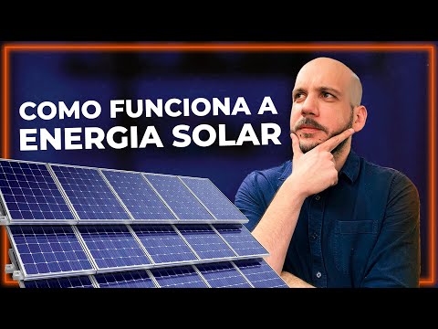 Como funciona uma placa de energia solar?