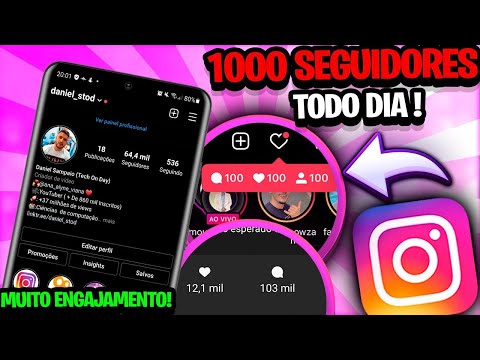 Como ganhar 1000 seguidores no Instagram em poucas horas?