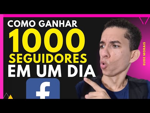 Como ganhar seguidores no Facebook?