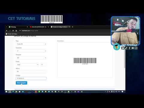 Como gerar código de barras?