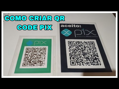 Como gerar um QR Code Pix para imprimir?