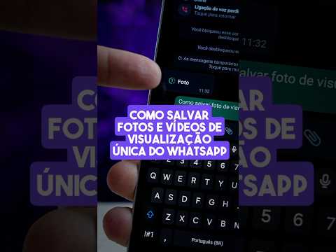 Como gravar a tela do WhatsApp com visualização única?