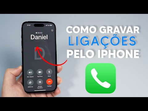 Como gravar uma ligação no iPhone?