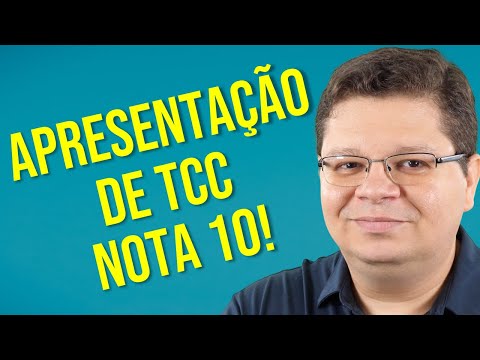 Como iniciar a apresentação do TCC?