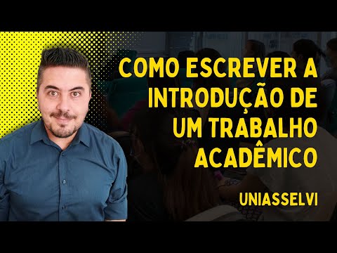 Como iniciar a introdução de um trabalho?