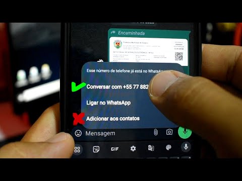 Como iniciar uma conversa no WhatsApp pelo número?