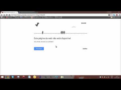 Como jogar o dinossauro sem internet?